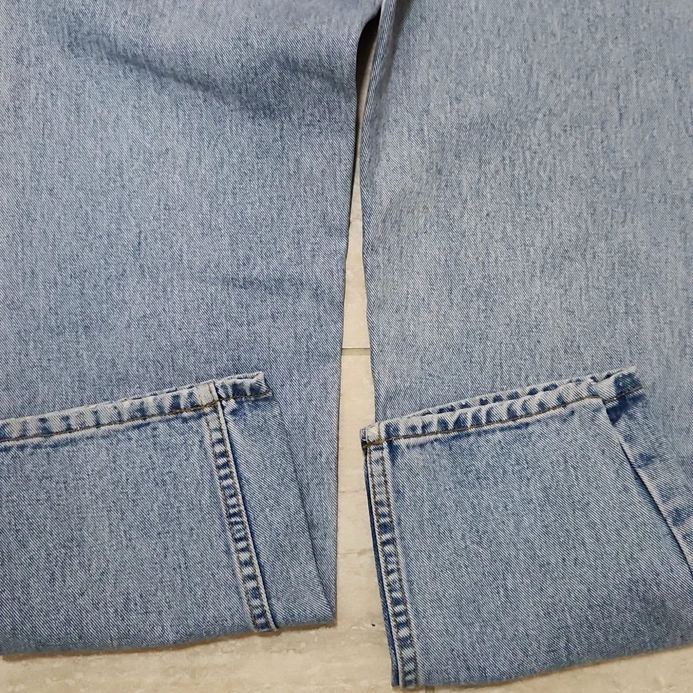 Vintage Guess by Marciano USA Acid Wash Mom Jeans High Rise Tapered Leg 30 Long - Picture 8 of 14